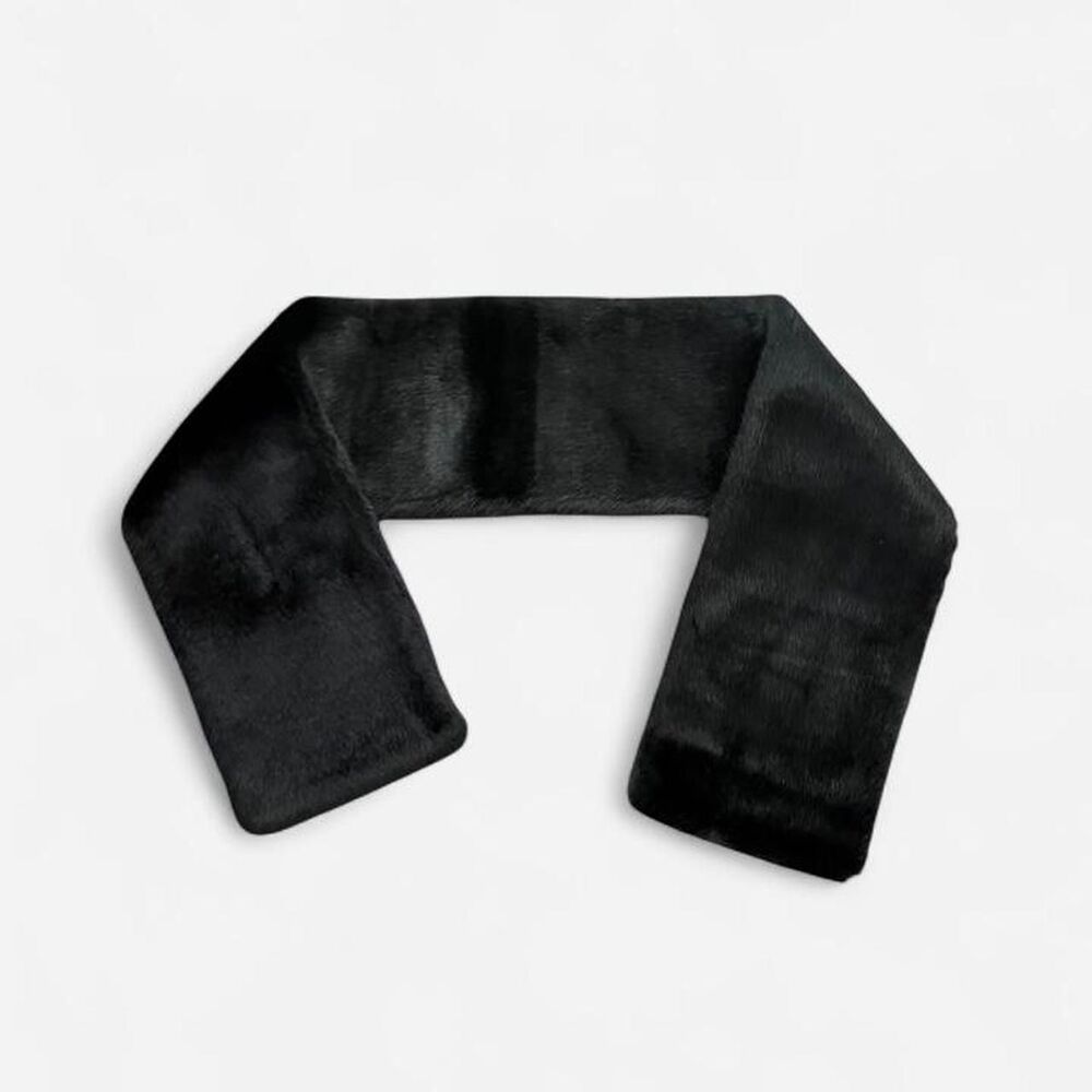 Women's Black Faux Fur Scarf/Neck Warmer
